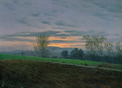 Ploughed Field by Caspar David Friedrich